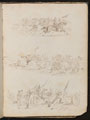 Three studies of cavalry battles