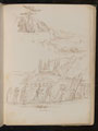 Study of a monastic 'Procession' in a coastal landscape
