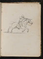Mounted arquebusier, 1860 (c)