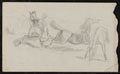 Study of horses, 1860 (c)