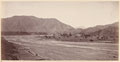 'A general view of Kadm villages and pass left of Jumrood', 1879
