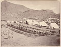 'Captured guns from Ali Musjid parked on Shergai Heights', 1878