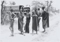 A group of Karamajong, Karamoja, north eastern Uganda, 1956