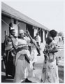 Wives of 4th (Uganda) Battalion, King's African Rifles askaris on Christmas Day, 1956