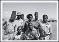 Off-duty askaris, 4th King's African Rifles, Gilgil, Kenya, 1956