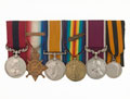Distinguished Conduct Medal group awarded to Bandsman G W P Regan, Prince of Wales's Leinster Regiment (Royal Canadians)