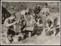 5th Army troops washing clothes, Italy, 1943