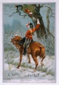 'A Merry Christmas', Christmas card, 1885 (c)