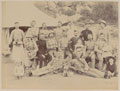 Members of the Bedfordshire Regiment on Christmas Day, North West India, 1890 (c)