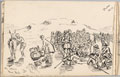 'The Welcome Mess Mule', 127th Queen Mary's Own Baluch Light Infantry, Poona, 1912