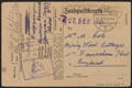 Postcard sent by Private Charlie Cole, 1918