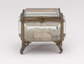 Glazed casket for gold interlocking rings, 1815 (c)