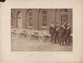 'Hand carts limbered up for travelling', 1873
