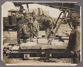 American railway troops at the light railway works at Boisleux-au-Mont, 2 September 1917