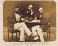 Group of officers, Bengal Artillery, 1858