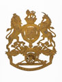 Helmet plate, officer, Royal Artillery, 1878-1902