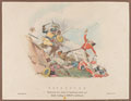 'Bhurtpore. The Breach - The Death of Capt Pitman whilst gallantly leading on H.M. 59th to the Breach', 1826