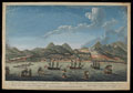 'View of Roseau in the island of Dominique, with the attack made by Lord Rollo and Sir James Douglas in 1760 [sic]'