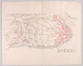 Map of Quebec, 1759