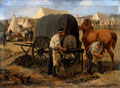Farriers of the 17th Regiment of (Light) Dragoons (Lancers), Chobham Camp, 1853