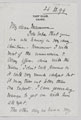 Manuscript letter written by Major John Francis Burn-Murdoch (1859-1931), Royal Dragoons, to his parents, 24 December 1894
