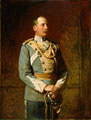 Lieutenant-Colonel Hornsby-Drake in his old uniform,1st Madras Lancers, 1893
