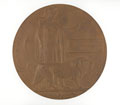 Commemorative Medallion 1914-1918, Corporal James Robert Battey, Royal Air Force