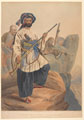 'Ko-i-Staun Foot Soldiery in Summer Costume, Actively employed among the Rocks', 1842 (c)