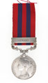 India General Service Medal 1854-95, with clasp, 'Perak', Private Patrick Murphy, 1st Battalion, 3rd (The East Kent) Regiment of Foot (The Buffs)