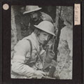 Using a field telephone, 1916 (c)