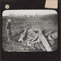 A knocked out gun, 1917