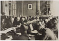 The Allies discussing the Armistice terms at Versailles, 1919