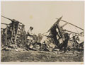 'A Gotha falls foul of the Belgian guns', 1917