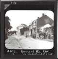 Ruins of the Rue de Maastricht, Vise, Belgium, 1914
