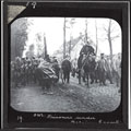 'Prisoners under Belgian Escort', lantern slide, 1914
