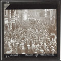 Volunteers outside a London recruiting office, August 1914