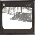 British troops rest in the snow, February 1917