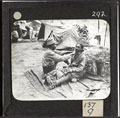 Shaving in camp, 29 July 1916