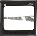 Ambulances in the snow, February 1917