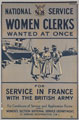 'Women Clerks Wanted At Once'