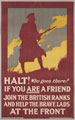 'Halt! Who goes there?', 1915