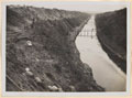 The St Quentin Canal, part of the Hindenberg Line near Bellanglise, 2 October 1918