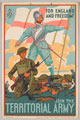 'For England and Freedom!', Territorial Army recruiting poster, 1938