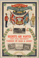 'The Prince of Wales's Leinster Regiment Royal Canadians. Recruits are wanted for this regiment famous in War and Sport'