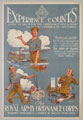 'Experience Counts', recruiting poster, Royal Army Ordnance Corps, 1927
