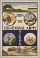 'Join the Territorial Army Signals', recruiting poster, 1920