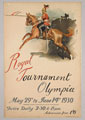 'Royal Tournament Olympia', advertising poster, 1930