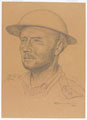 Brigadier Hugh Richards, CBE, DSO, Commander Kohima Garrison (drawn during siege) 1944