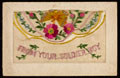 Embroidered postcard, sent from James Kendall, 1917 (c)