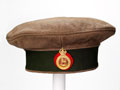 Brodrick forage cap worn by Lieutenant-General Robert S S Baden-Powell, South African Constabulary, 1900-1903
